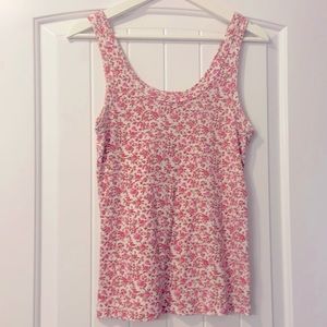 Aerie floral tank top (medium)